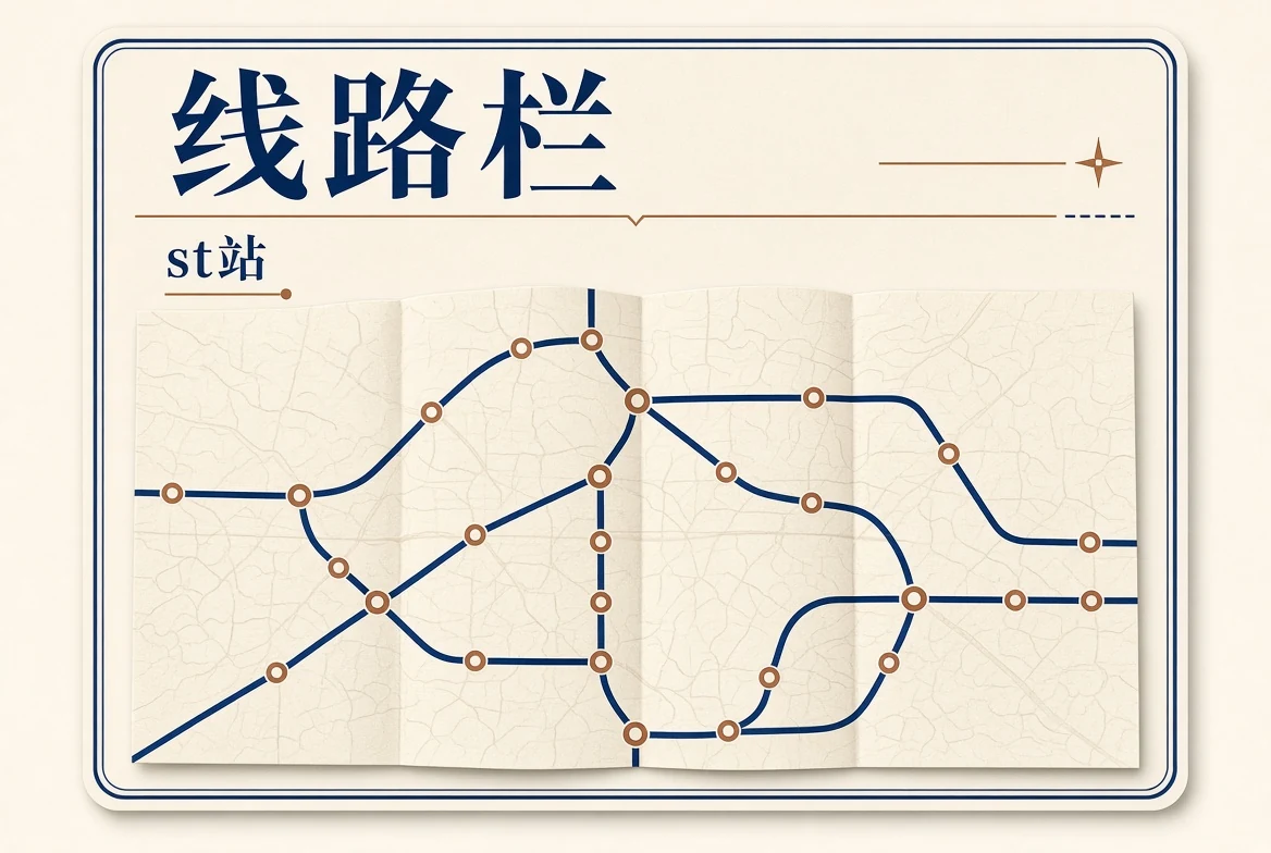 线路栏:从故事方向进入更长的阅读路径