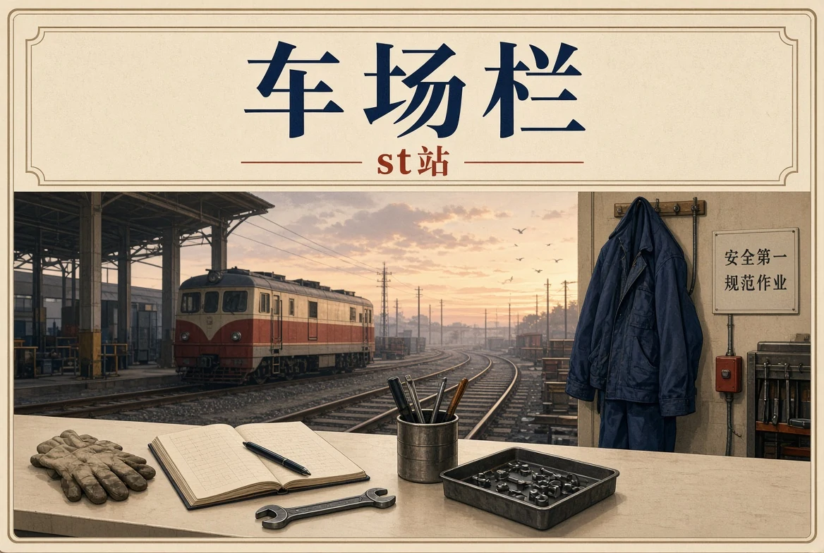 车场栏主题图
